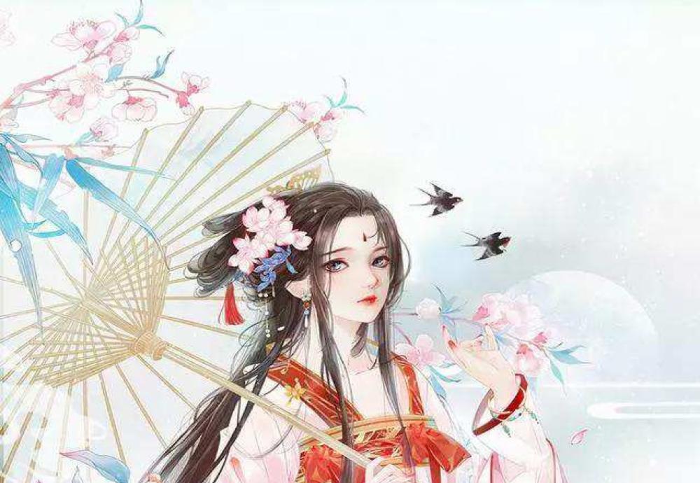 古风男女人物漫画绘画教程的图片