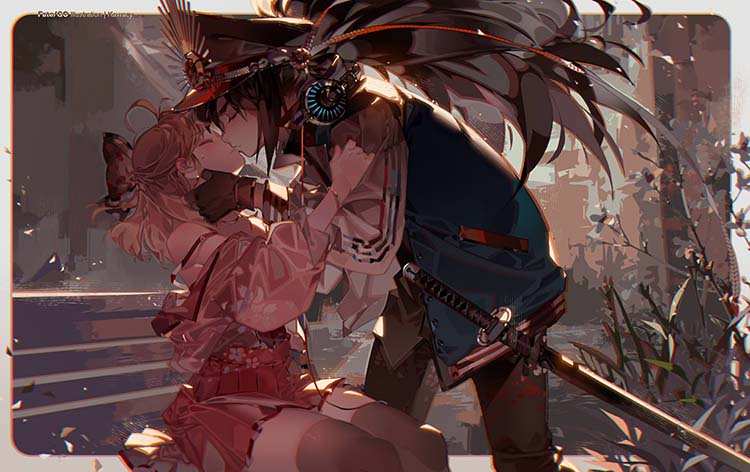 画师Kawacy河CY原画插画视频教程 作品集+素材+笔刷+预设+PSD+线稿