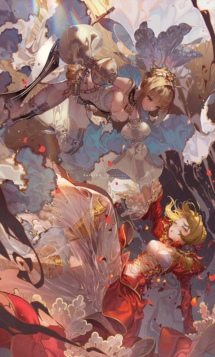 画师Kawacy河CY原画插画视频教程 作品集+素材+笔刷+预设+PSD+线稿