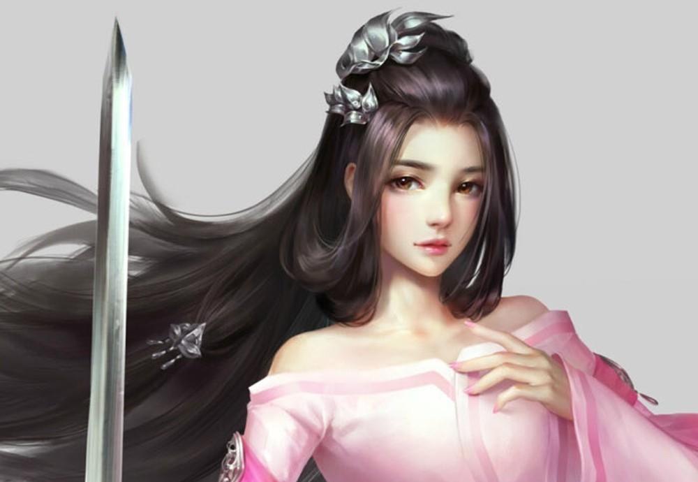 古风武侠美少女人物角色原画插画集合的图片