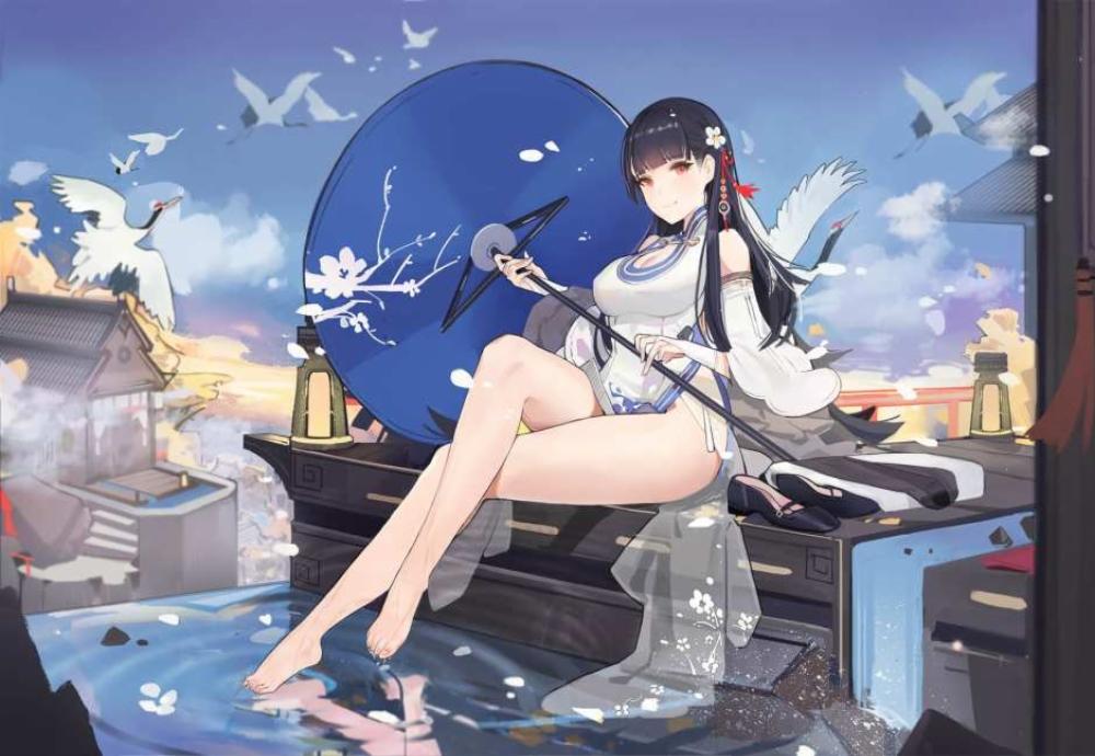 碧蓝航线游戏原画插画作品的图片