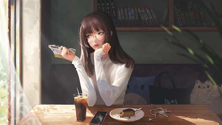 画师GTZ taejune高清绘画视频教程 附带作品集笔刷预设等资源