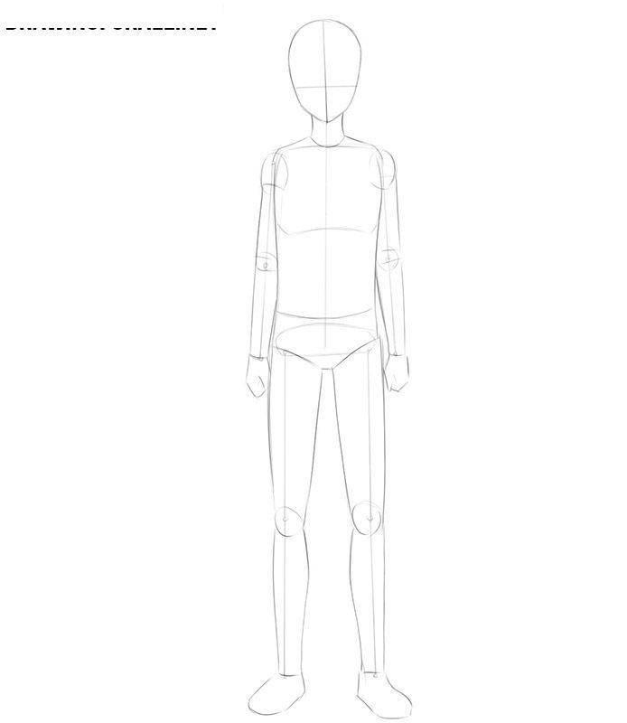 如何素描动漫